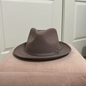 Anthropologie fedora wool hat